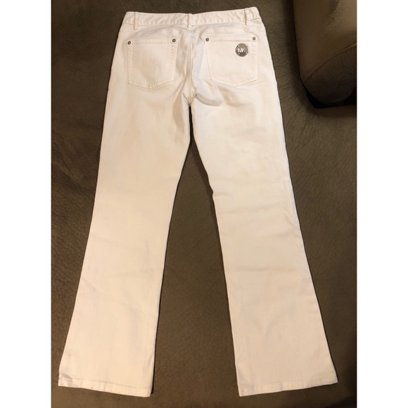 White Michael Kors Jeans Size 6 - Picture 2 of 3